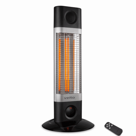 Veito CH1200RT Black Indoor Energy Efficient Carbon Infrared Heater