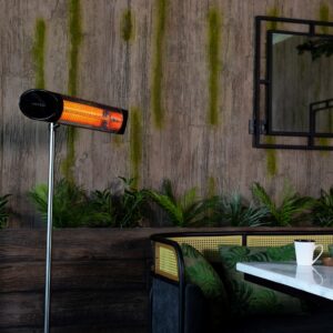 Veito Blade S2500 Black Indoor and Outdoor Energy Efficient Carbon Infrared Heater