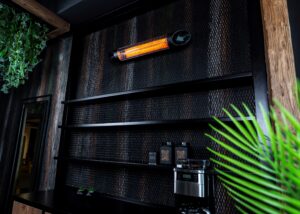 Veito Blade S2500 Black Indoor and Outdoor Energy Efficient Carbon Infrared Heater