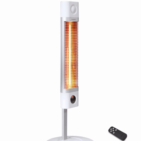 Veito CH1800RE White Indoor Energy Efficient Carbon Infrared Heater